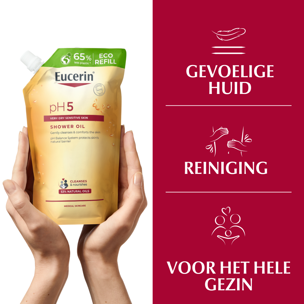 Eucerin pH5 Doucheolie Navulverpakking 400ml